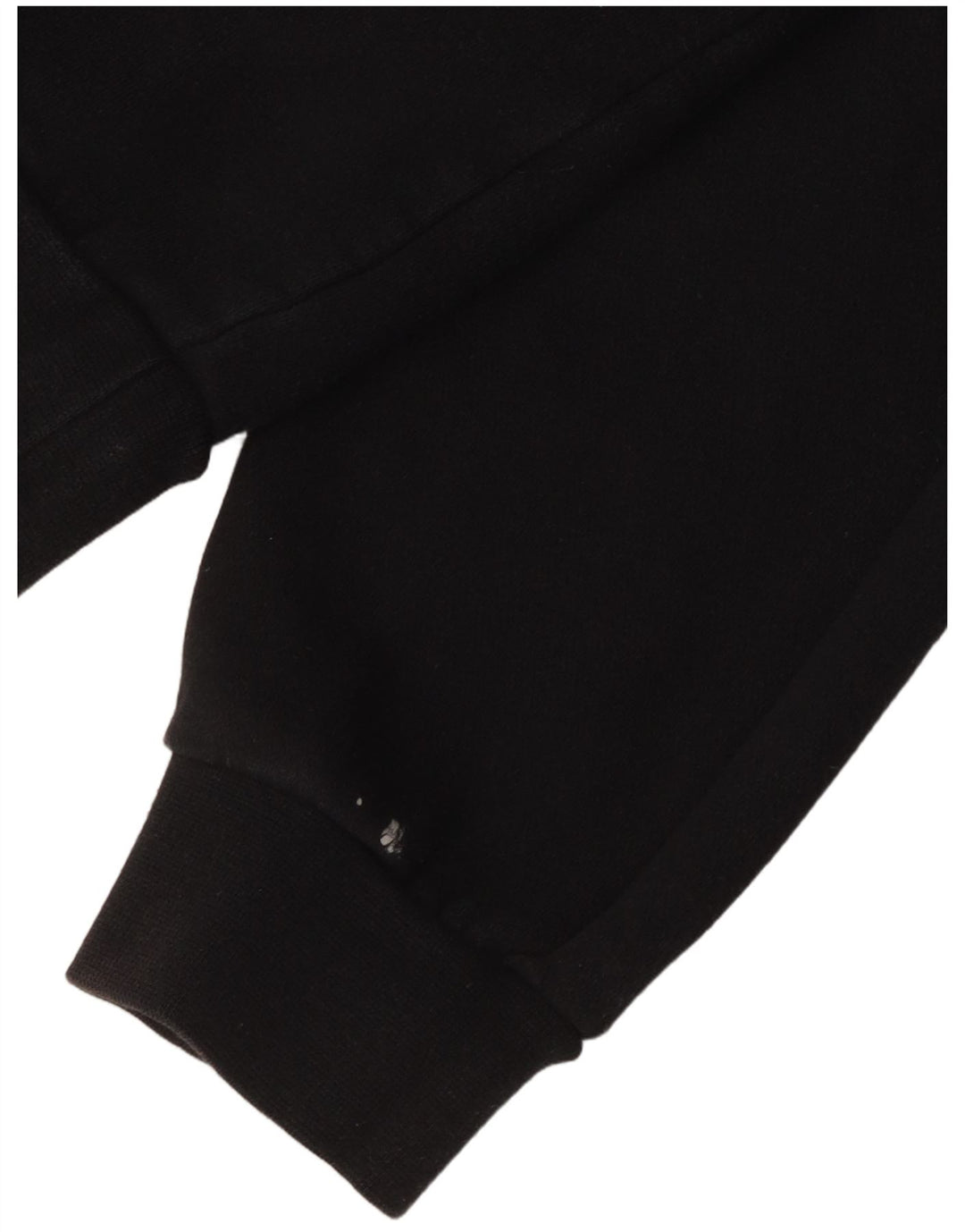 JORDAN Mens Graphic Hoodie Jumper Medium Black Cotton