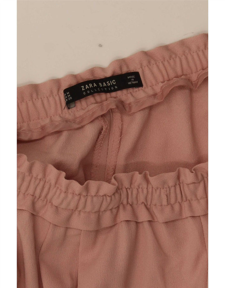 Zara Womens Slim Chino Trousers Medium W28 L28 Pink