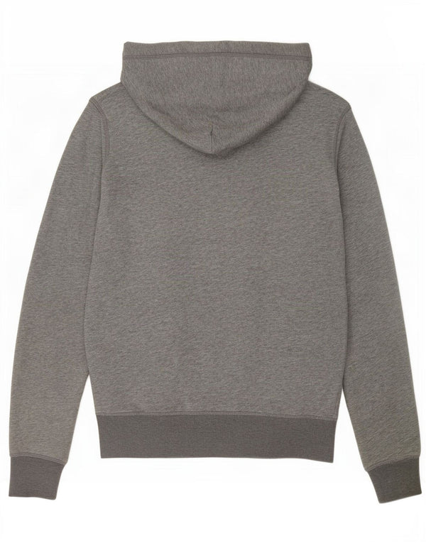 Gant Mens Zip Hoodie Sweater Small Grey Cotton