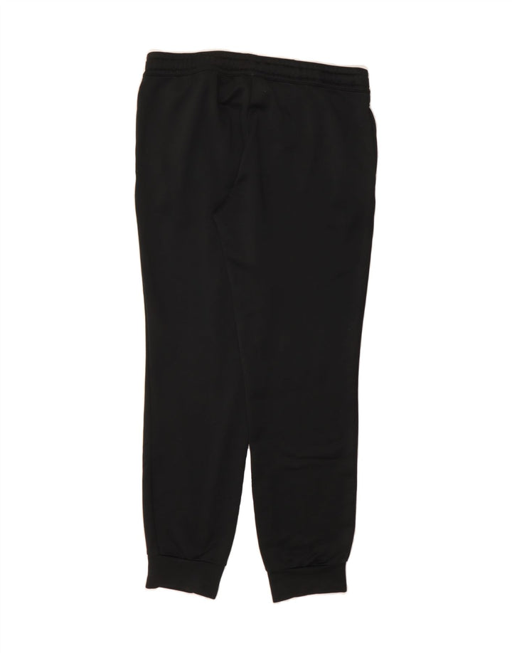 ADIDAS Womens Tracksuit Trousers Joggers UK 12/14 Medium  Black Polyester Vintage Adidas and Second-Hand Adidas from Messina Hembry 