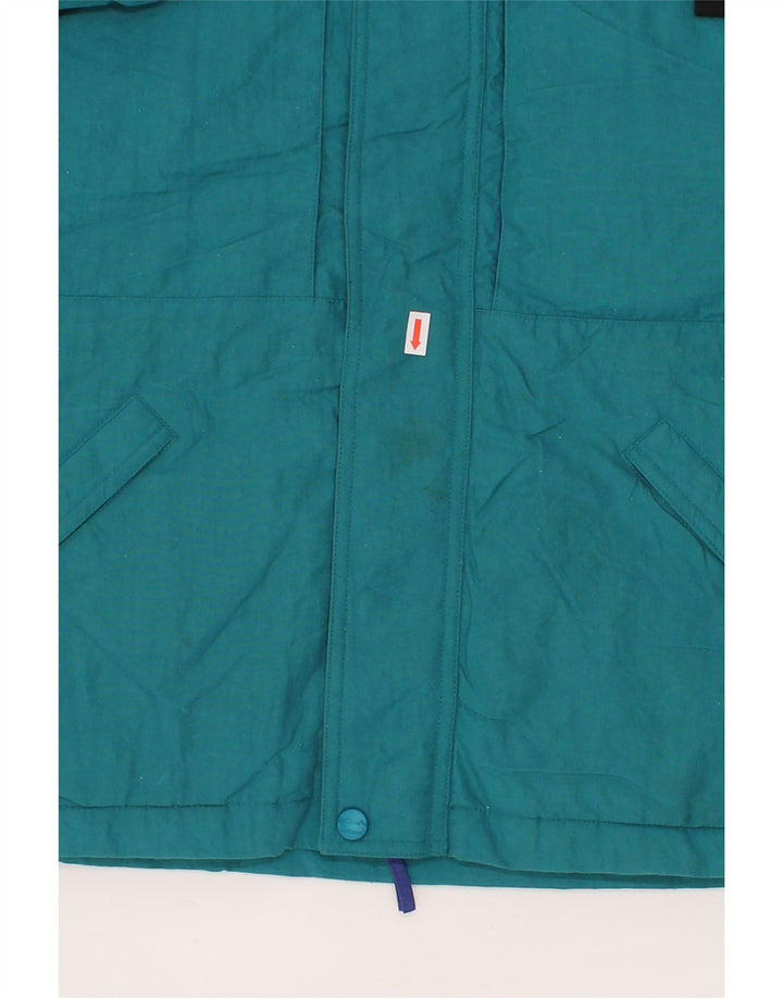 L.L.BEAN Boys Hooded Windbreaker Jacket 14-15 Years Large Blue Polyester Vintage L.L.Bean and Second-Hand L.L.Bean from Messina Hembry 