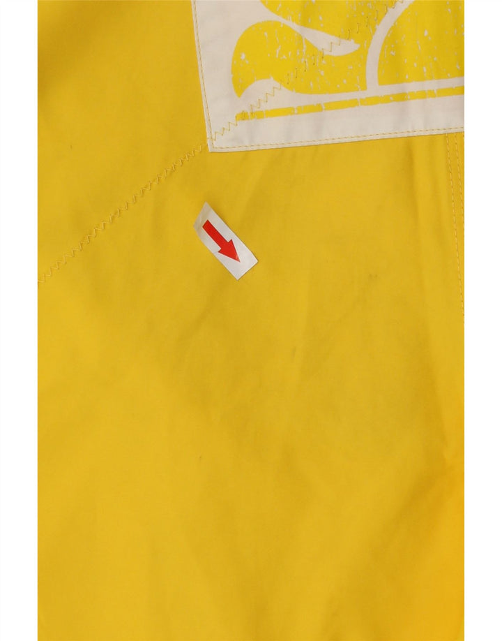 Sundek Mens Graphic Swimming Shorts Medium  Yellow Colourblock