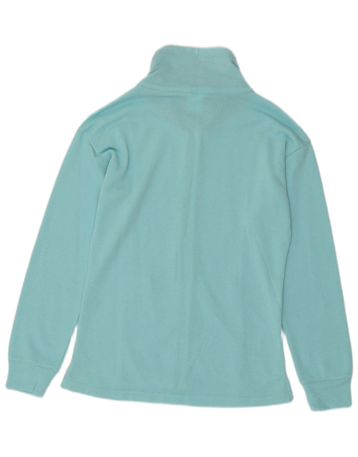 Champion Womens Graphic Tracksuit Top Jacket UK 16 Large Blue