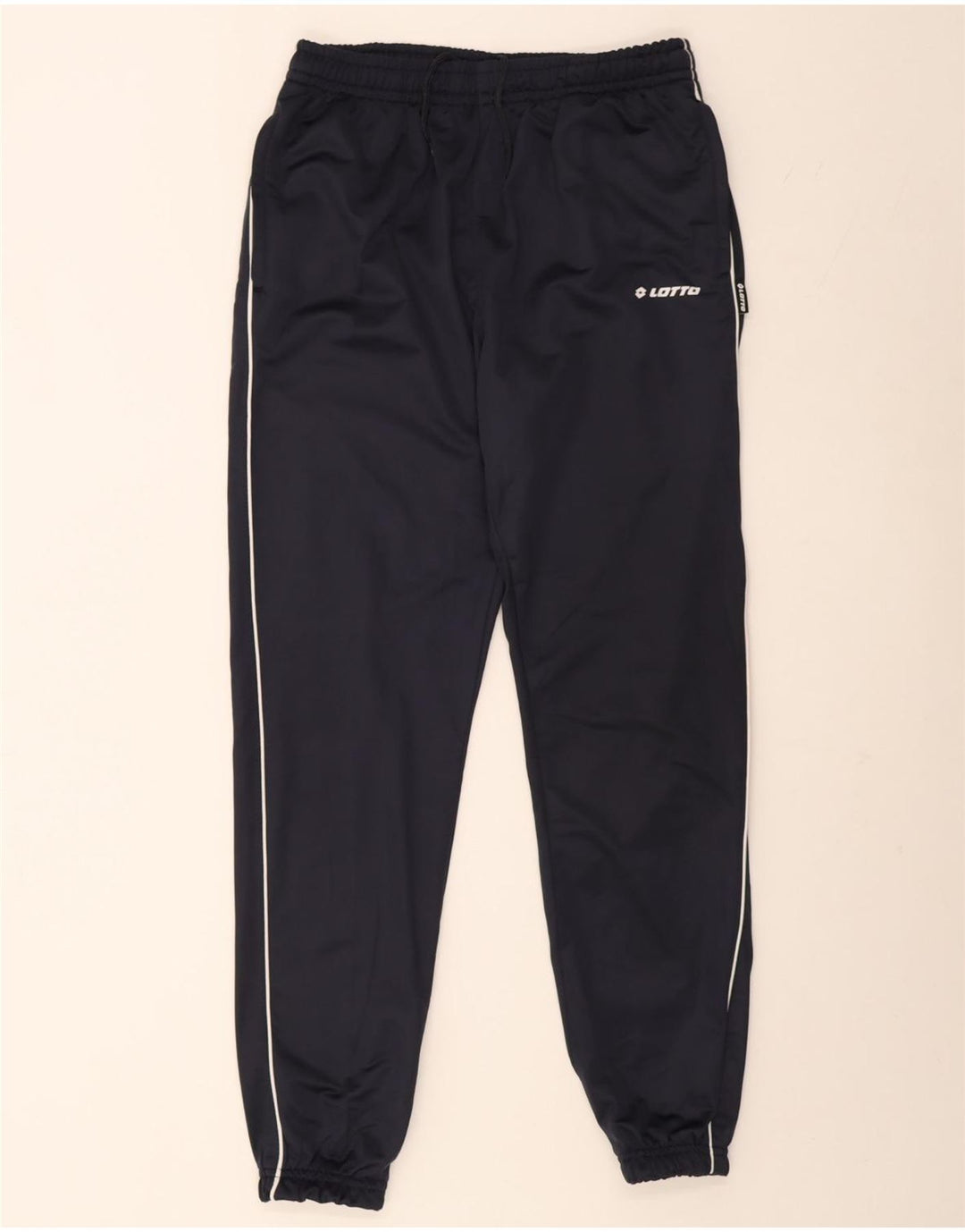 Lotto Mens Tracksuit Trousers Joggers Large  Navy Blue Polyester