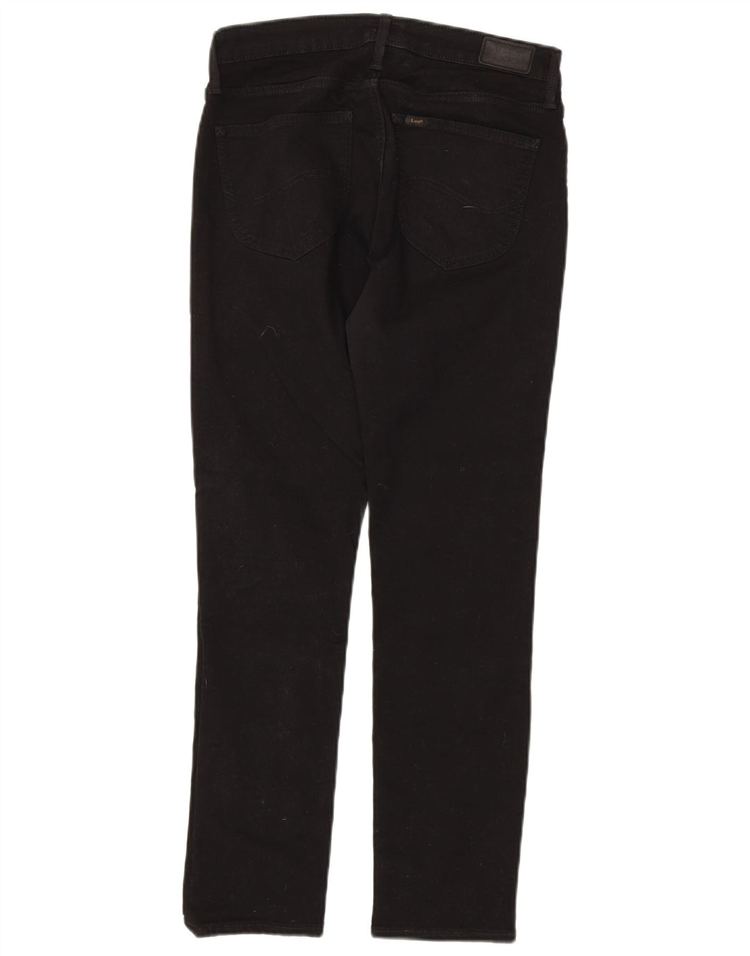 LEE Womens Elly Slim Jeans W30 L28 Black Cotton
