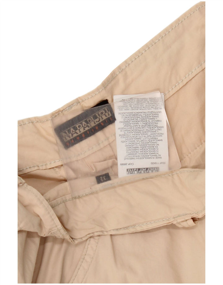 Napapijri Mens Cargo Shorts W32 Medium Beige