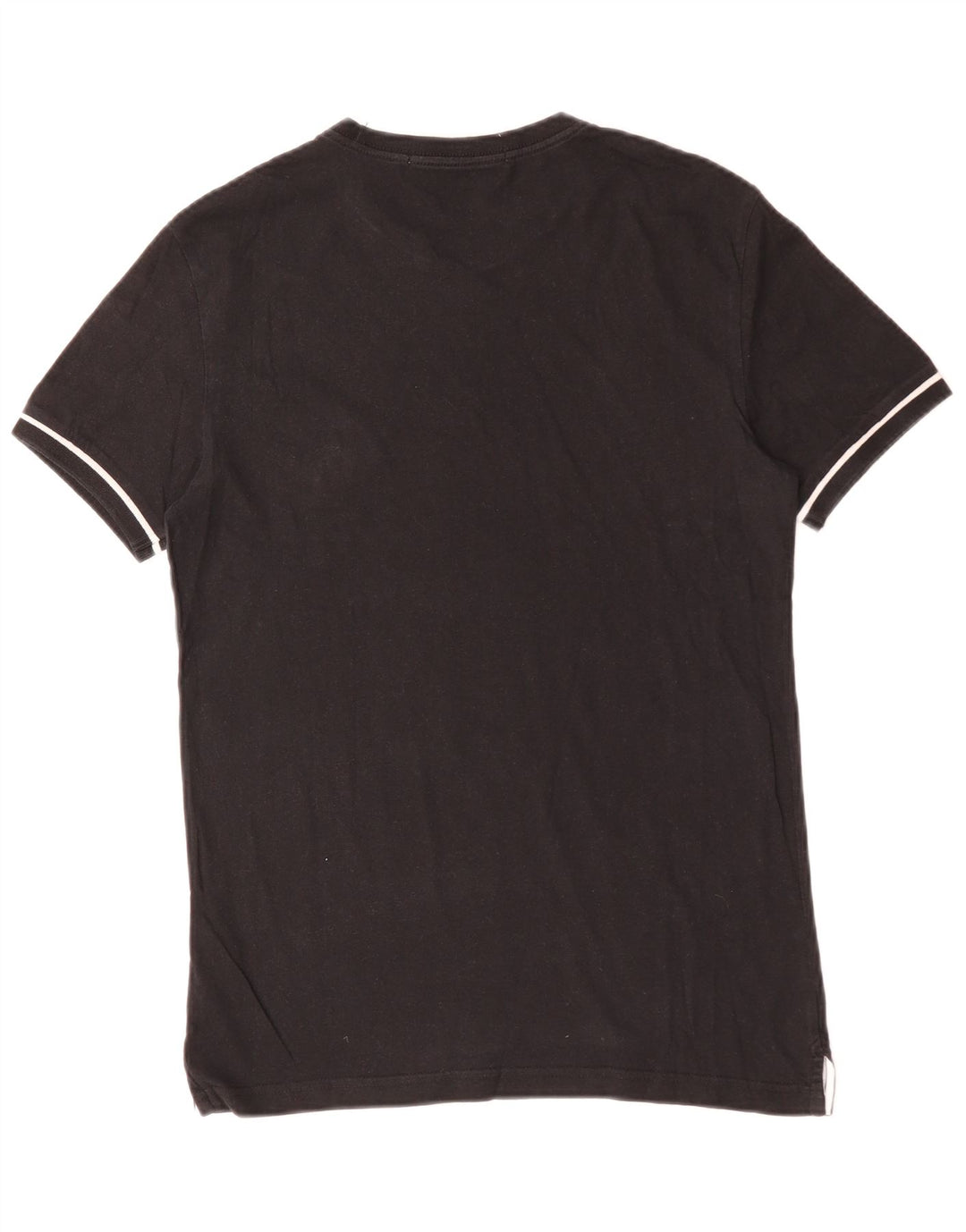 CALVIN KLEIN JEANS Mens T-Shirt Top Small Black Cotton