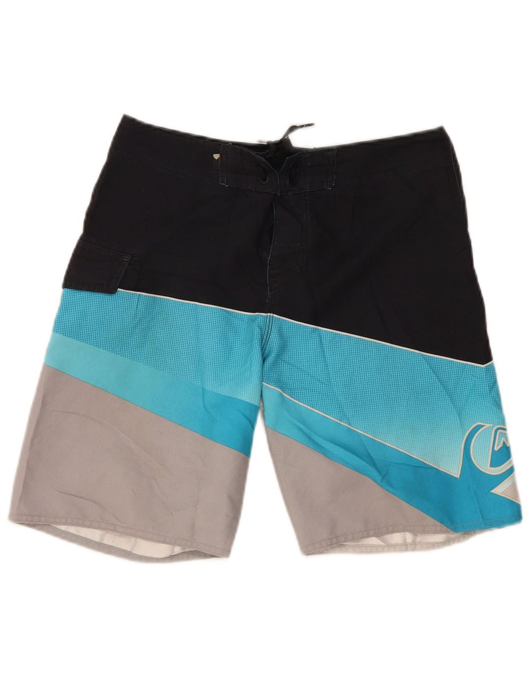 QUIKSILVER Mens Swimming Shorts Medium  Multicoloured Colourblock