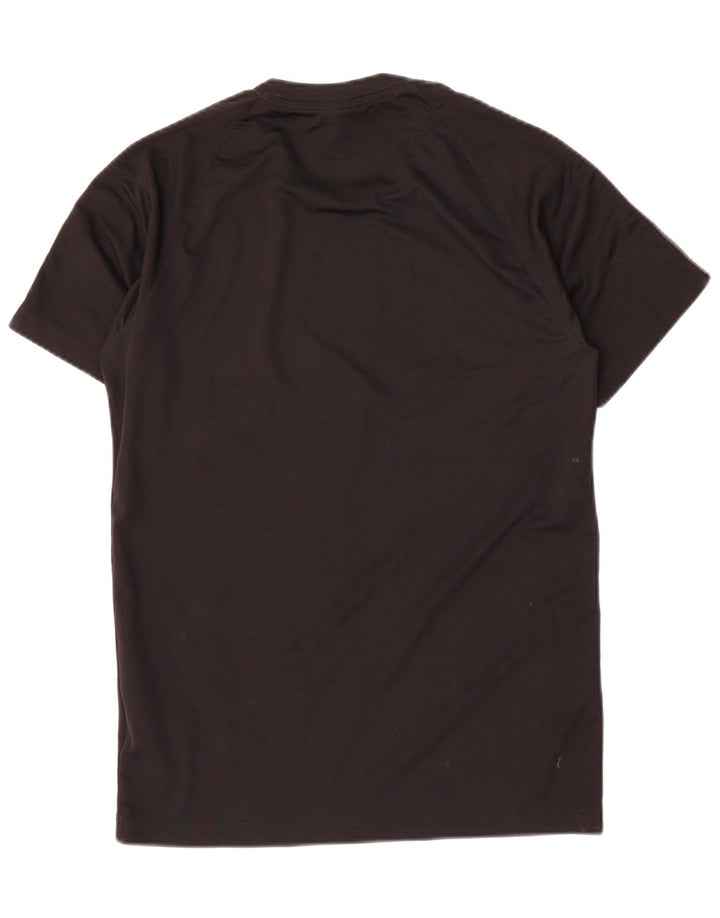 Adidas Mens T-Shirt Top Small Black Polyester