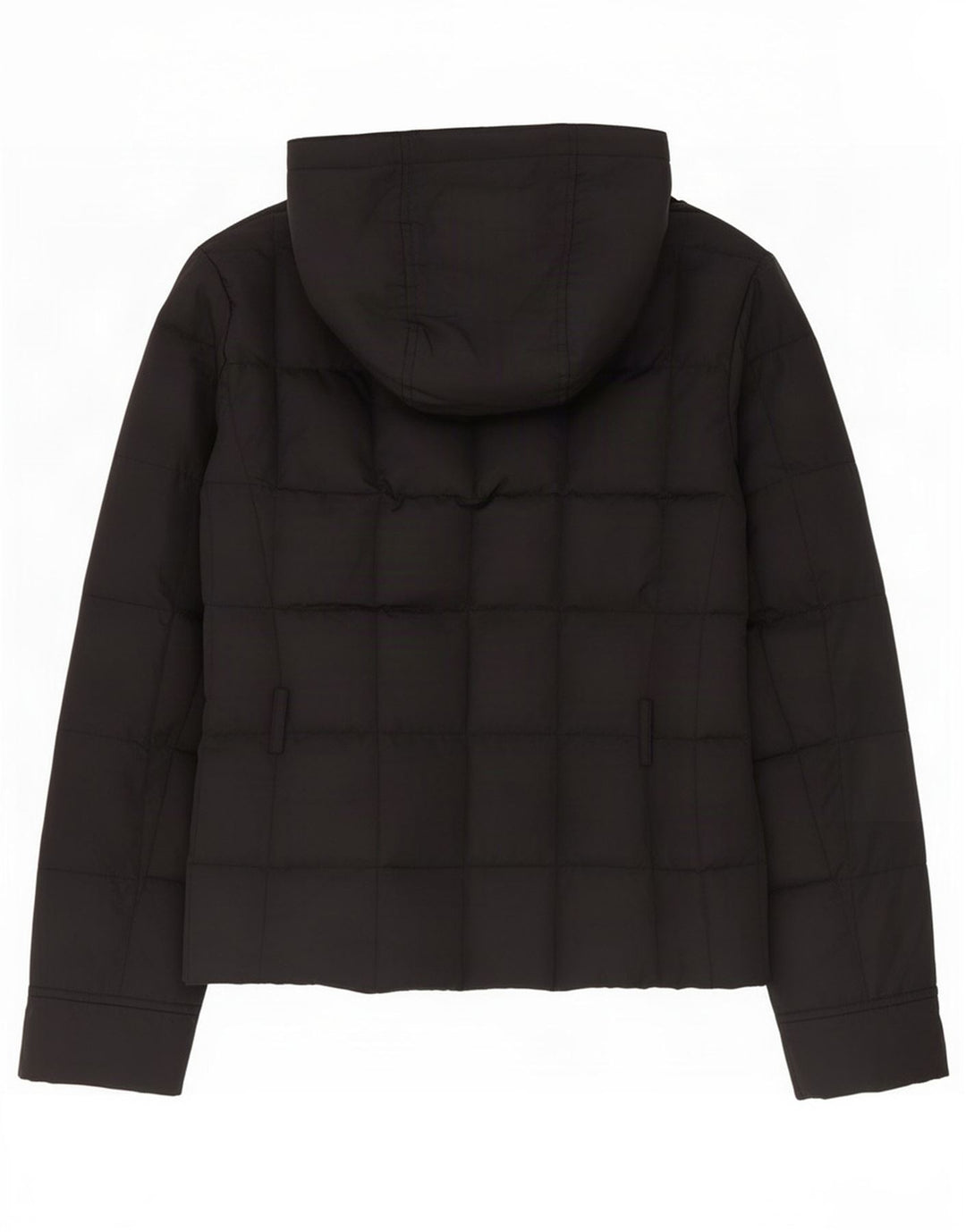 Henry Cottons Womens Hooded Padded Jacket IT 46 Large Black