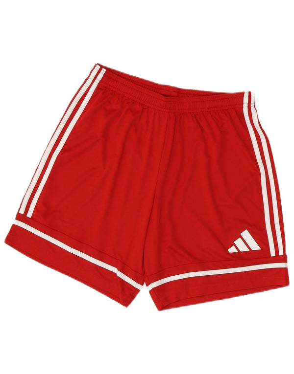 ADIDAS Mens Aeroready Regular Fit Sport Shorts Medium  Red Polyester