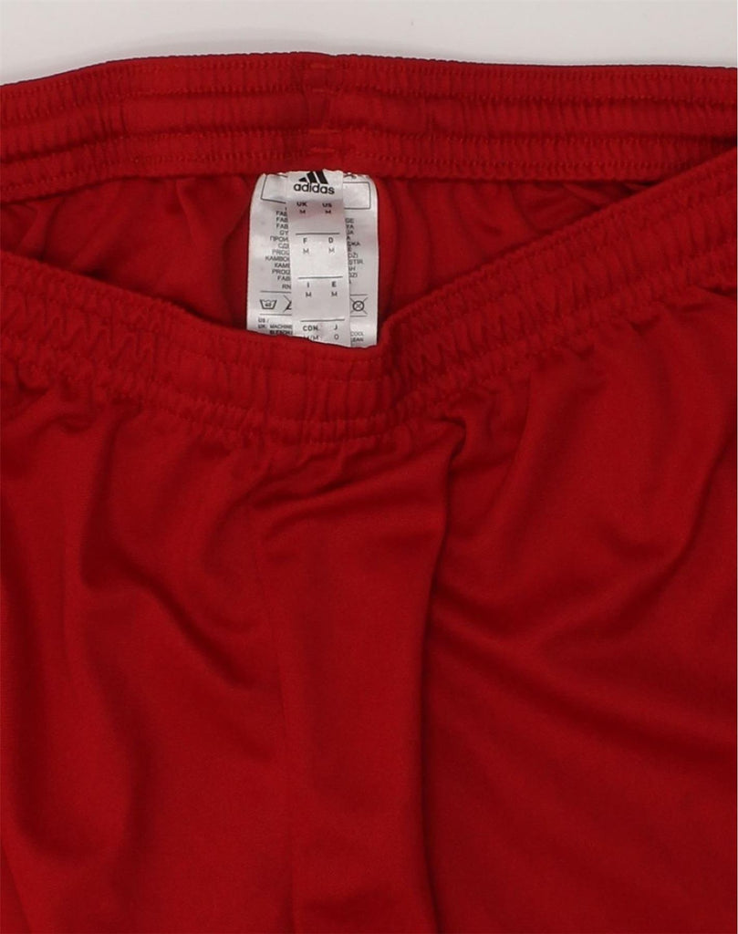 ADIDAS Boys Sport Shorts 11-12 Years Medium  Red Polyester | Vintage Adidas | Thrift | Second-Hand Adidas | Used Clothing | Messina Hembry 