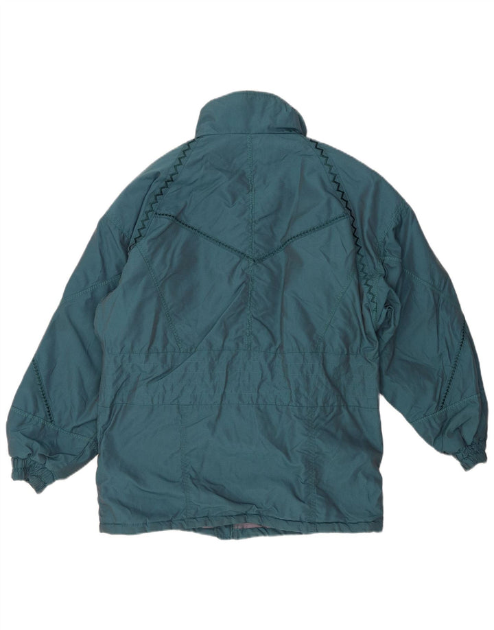 COLMAR Womens Oversized Windbreaker Jacket IT 44 Medium Green Nylon