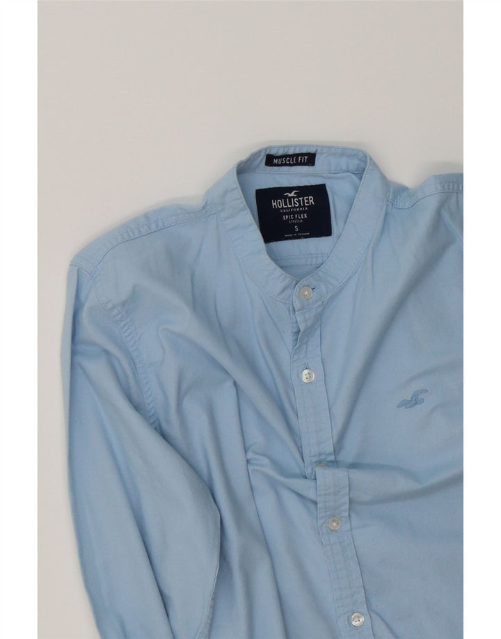 HOLLISTER Mens Muscle Shirt Small Blue Cotton Vintage Hollister and Second-Hand Hollister from Messina Hembry 