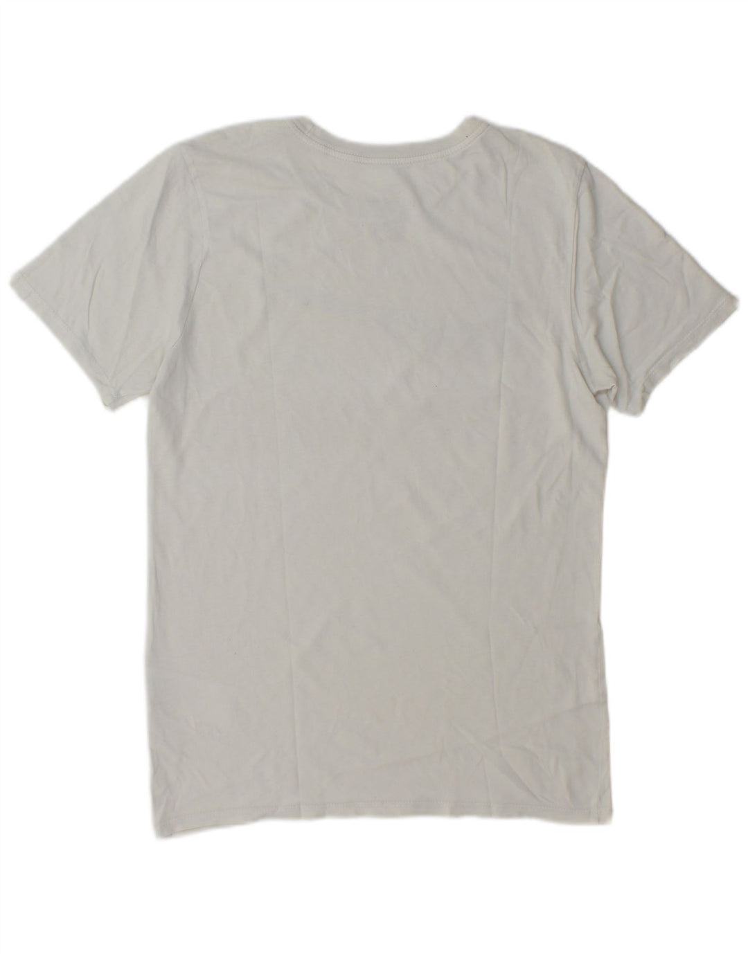 Nike Mens Athletic Cut Graphic T-Shirt Top Small White Cotton