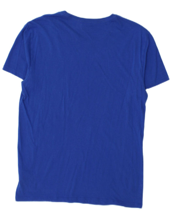 Polo Ralph Lauren Mens T-Shirt Top Medium Blue Cotton