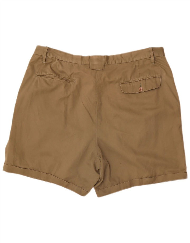 Fila Mens Pegged Chino Shorts W38 XL Khaki Cotton