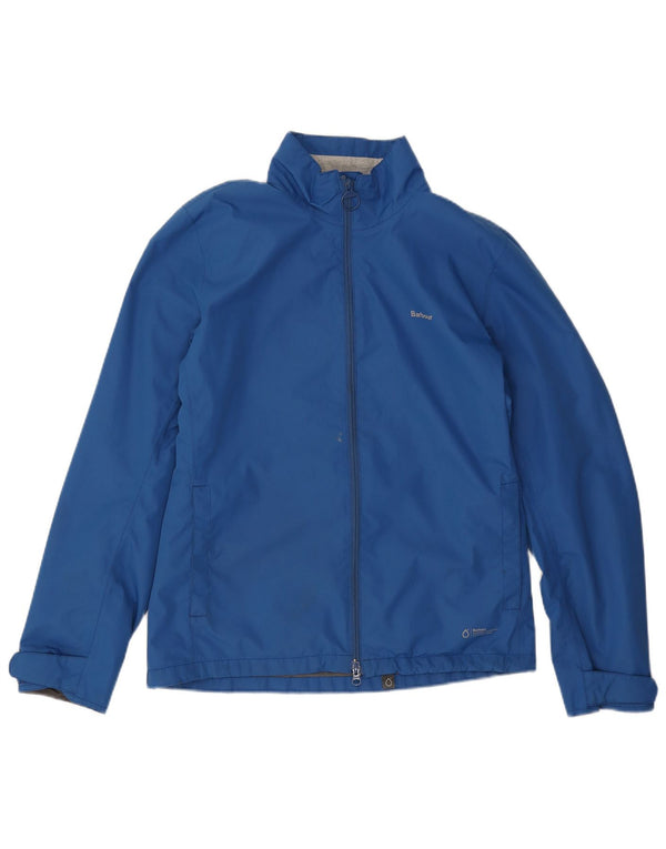 Barbour Mens Windbreaker Jacket UK 36 Small Blue
