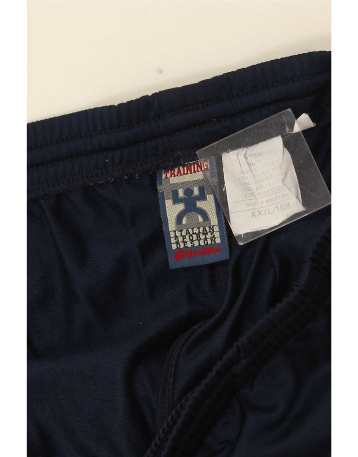 Lotto Mens Tracksuit Trousers 3XL Navy Blue Polyester