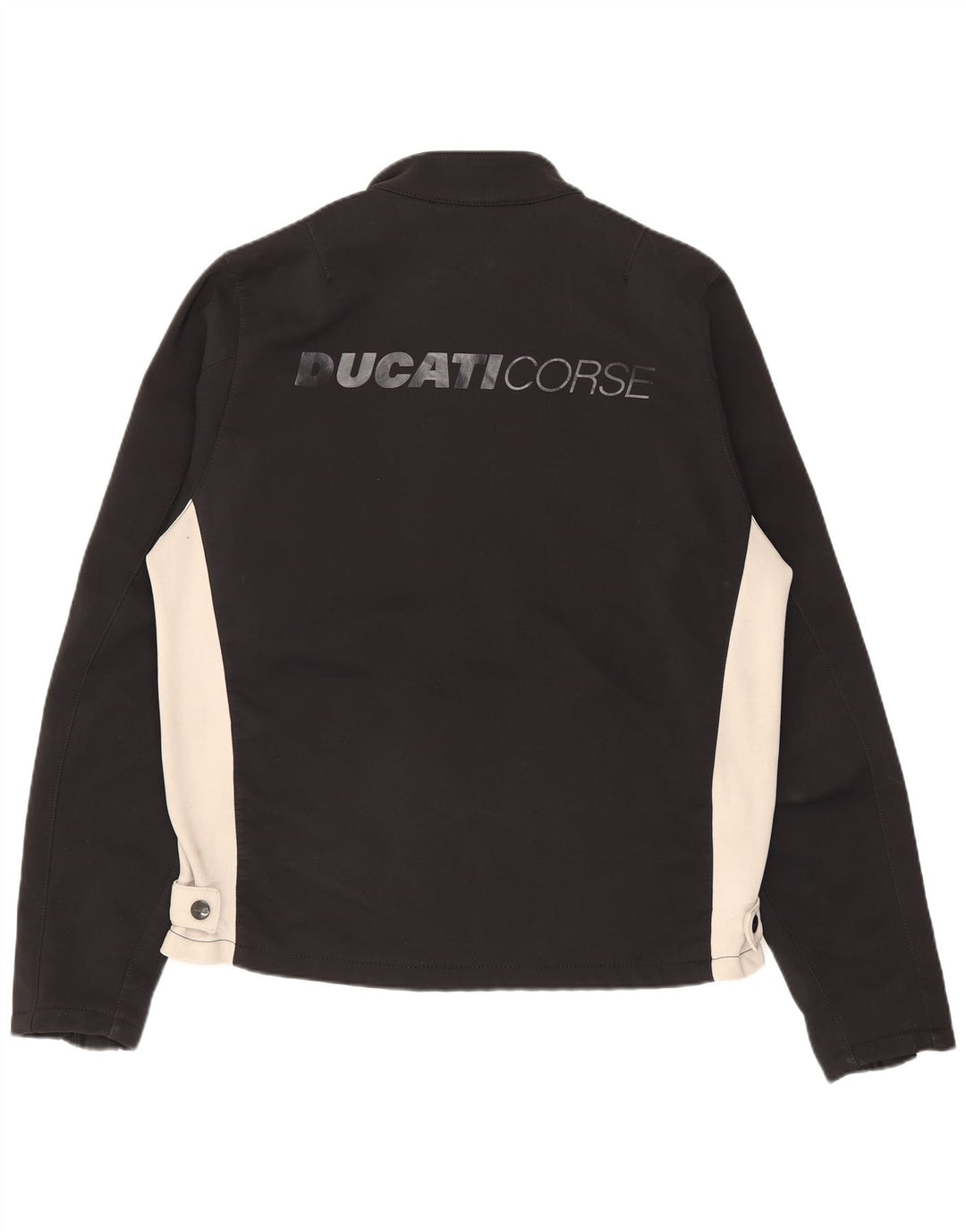 Ducati Mens Graphic Racer Jacket UK 38 Medium Black Colourblock