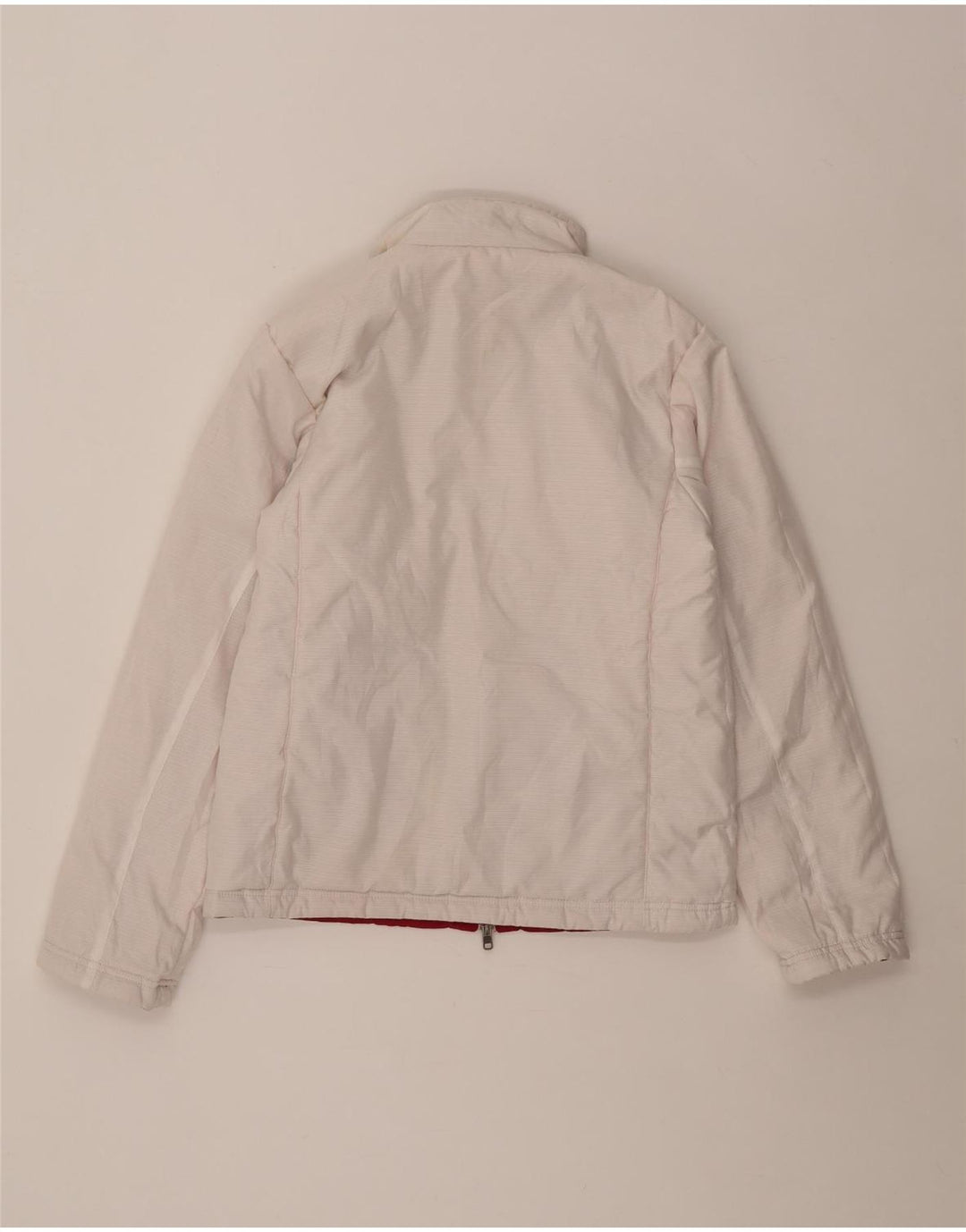 Nike Womens Reversible Jacket UK 8/10 Small Red Polyester