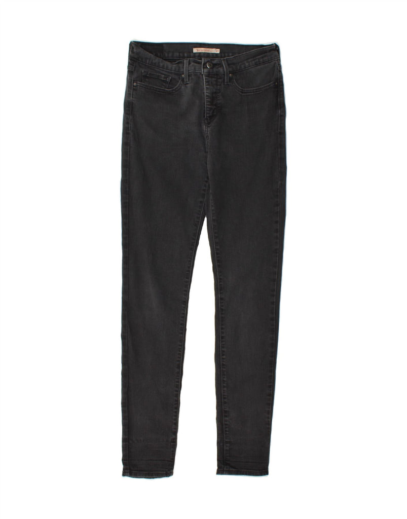 LEVI'S Womens 311 Skinny Jeans W27 L32 Black Cotton Vintage Levi's and Second-Hand Levi's from Messina Hembry 