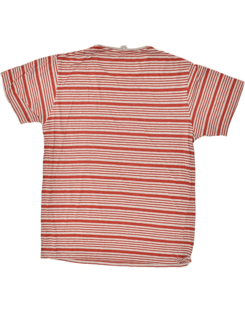 SALTROCK Mens T-Shirt Top XL Red Striped Cotton | Vintage Saltrock | Thrift | Second-Hand Saltrock | Used Clothing | Messina Hembry 