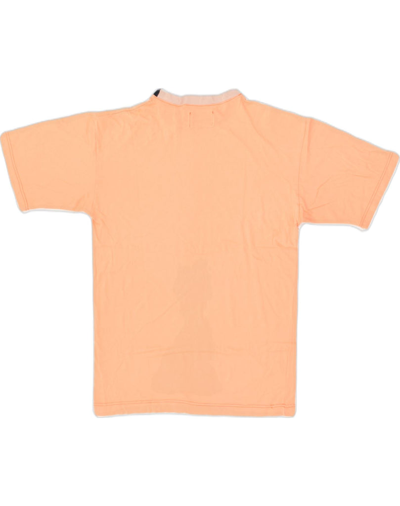 TRUSSARDI Mens T-Shirt Top IT 50 Medium Orange Cotton | Vintage Trussardi | Thrift | Second-Hand Trussardi | Used Clothing | Messina Hembry 