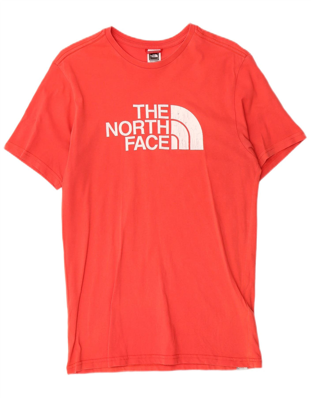 The North Face Mens Graphic T-Shirt Top Small Red Cotton
