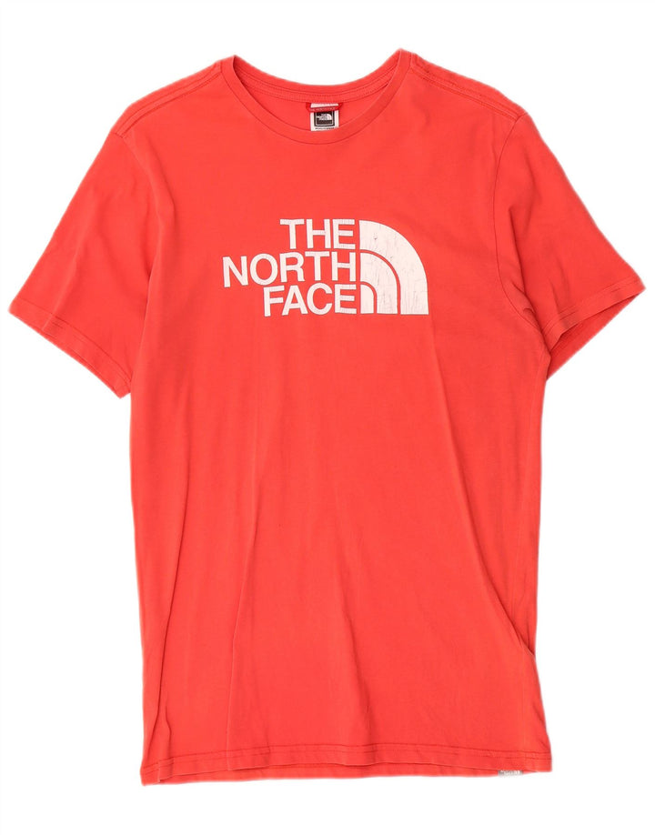 The North Face Mens Graphic T-Shirt Top Small Red Cotton