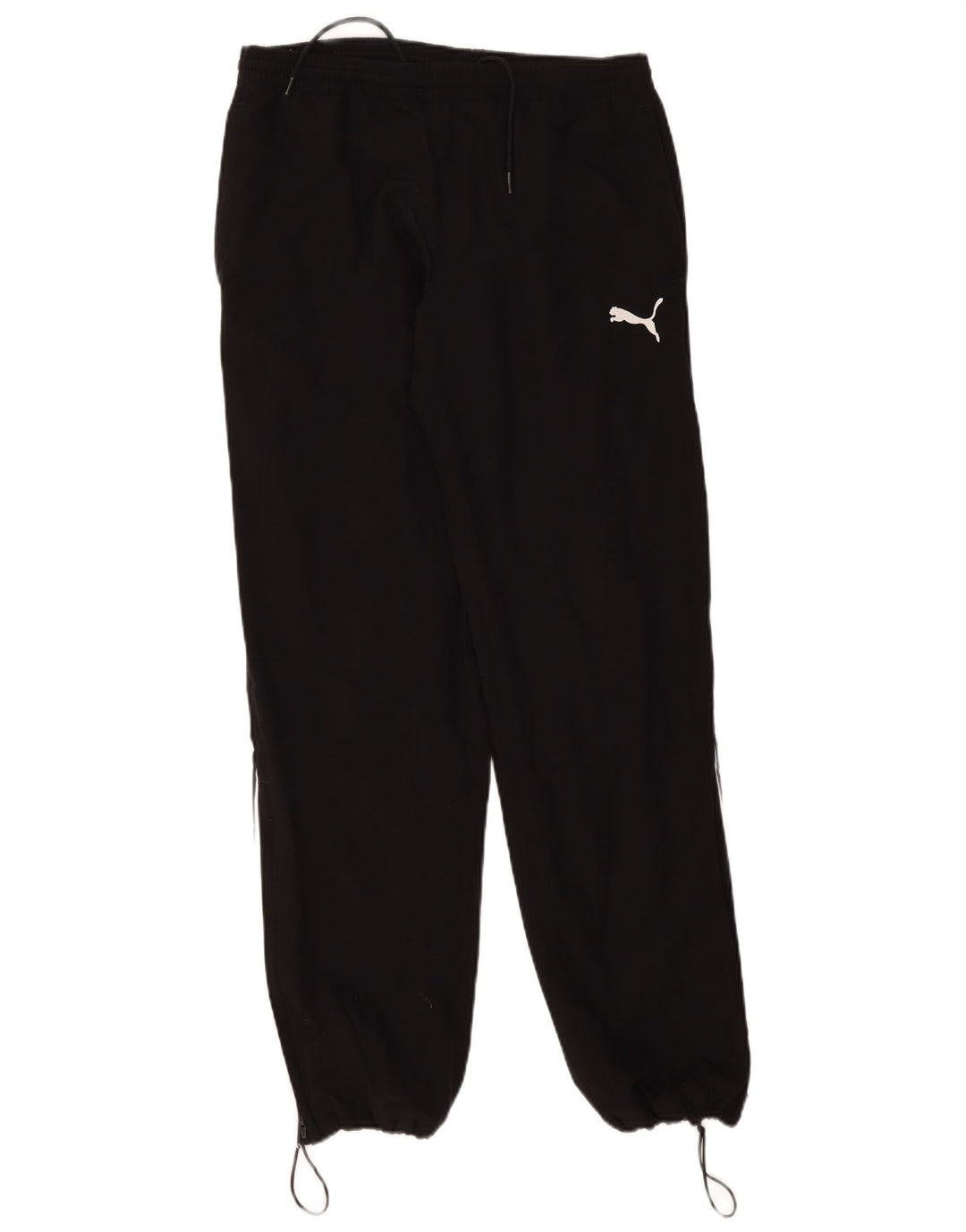 Puma Mens Tracksuit Trousers Joggers Small Black Colourblock Polyester
