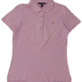 Gant Womens Polo Shirt UK 12 Medium Purple Cotton