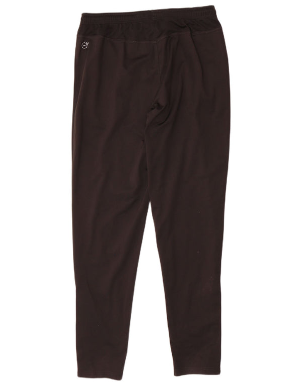 Puma Mens Graphic Tracksuit Trousers Large Black Polyester