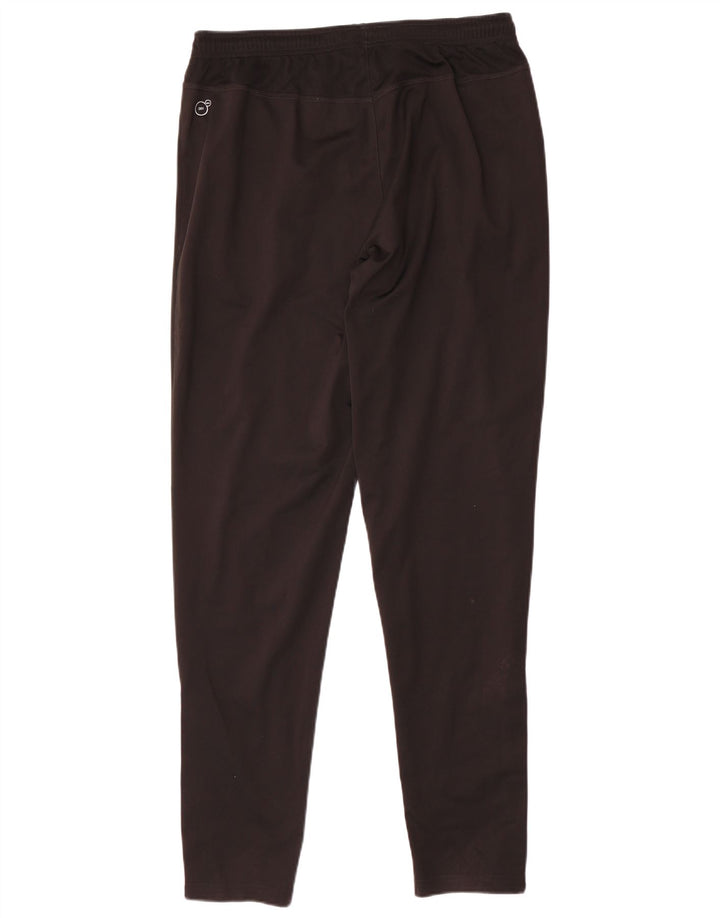 Puma Mens Graphic Tracksuit Trousers Large Black Polyester