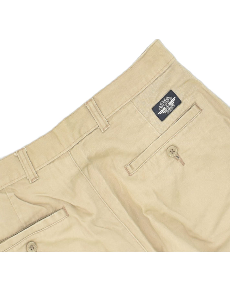 DOCKERS Mens Chino Shorts W30 Medium Beige Cotton | Vintage Dockers | Thrift | Second-Hand Dockers | Used Clothing | Messina Hembry 