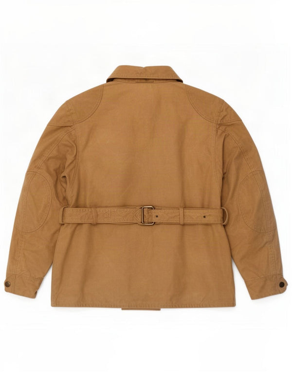 Belstaff Mens Waxed Cotton Jacket UK 40 Large Brown