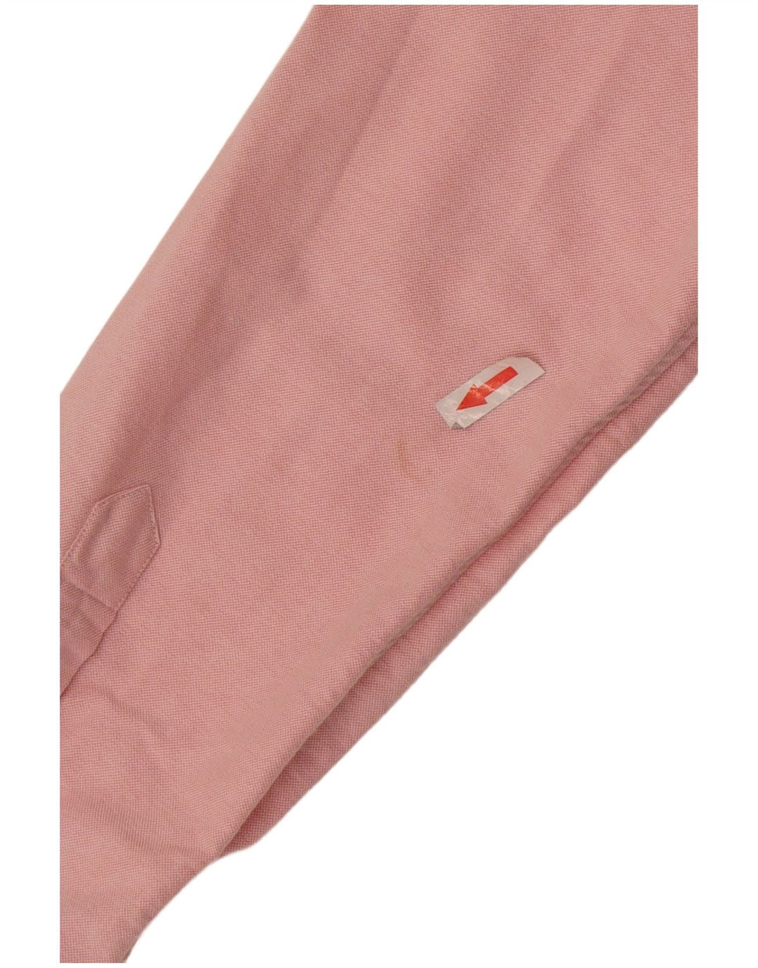 Ralph Lauren Mens Custom Fit Shirt Large Pink Cotton
