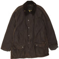 Barbour Mens Beaufort Loose Fit Waxed Cotton Jacket EU 48 Medium Brown