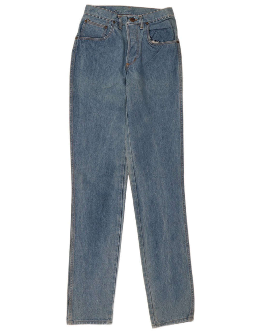 Wrangler Womens Slim Jeans W28 L36 Blue Cotton