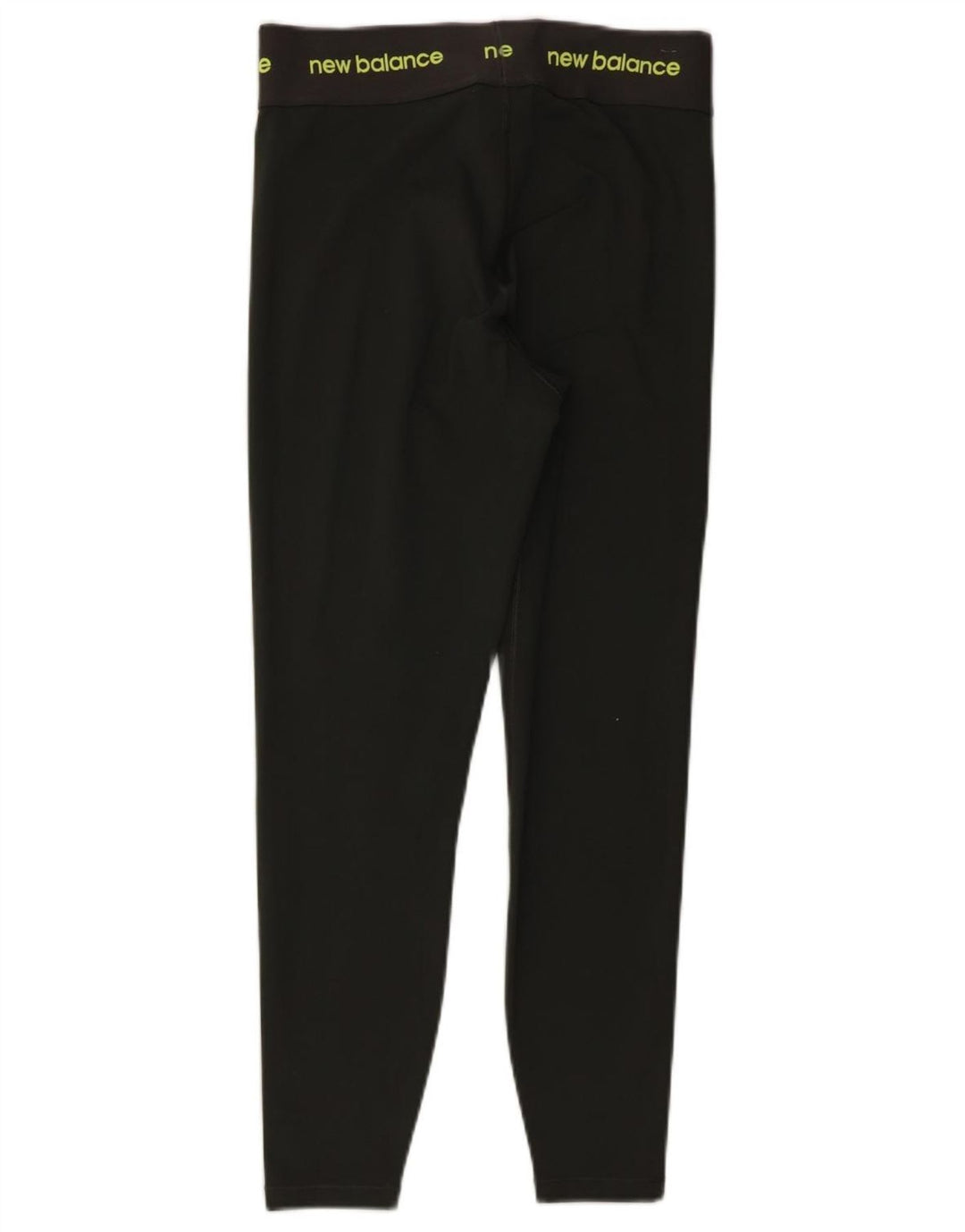 NEW BALANCE Womens Graphic Leggings UK 12 Medium  Khaki Polyester