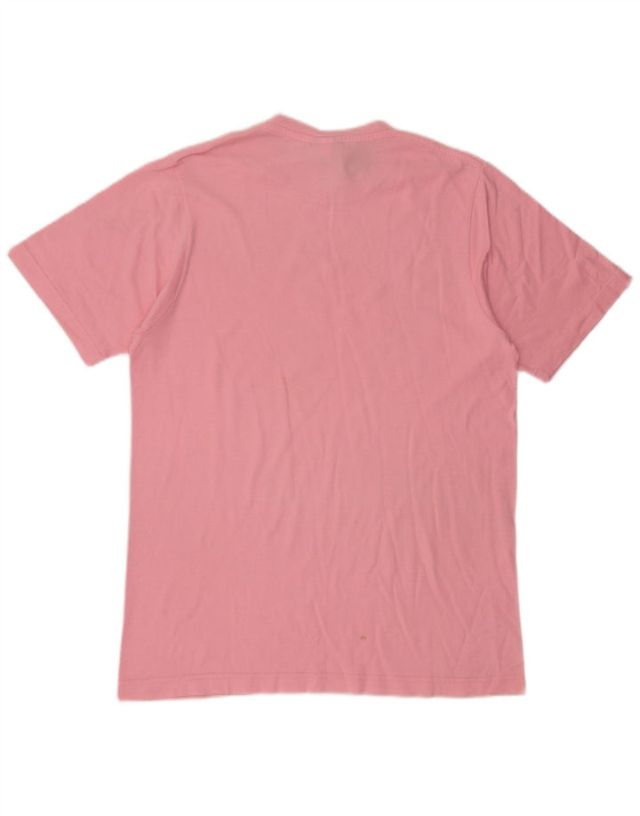 Nike Mens Graphic T-Shirt Top Medium Pink Cotton
