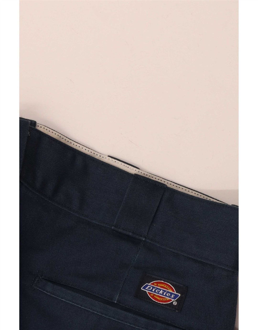 Dickies Mens Straight Chino Trousers W36 L31 Navy Blue