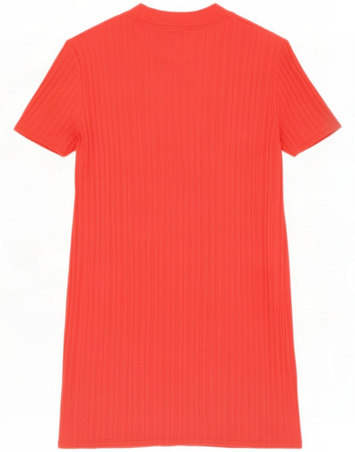 Zara Womens A-Line Dress UK 14 Medium Red