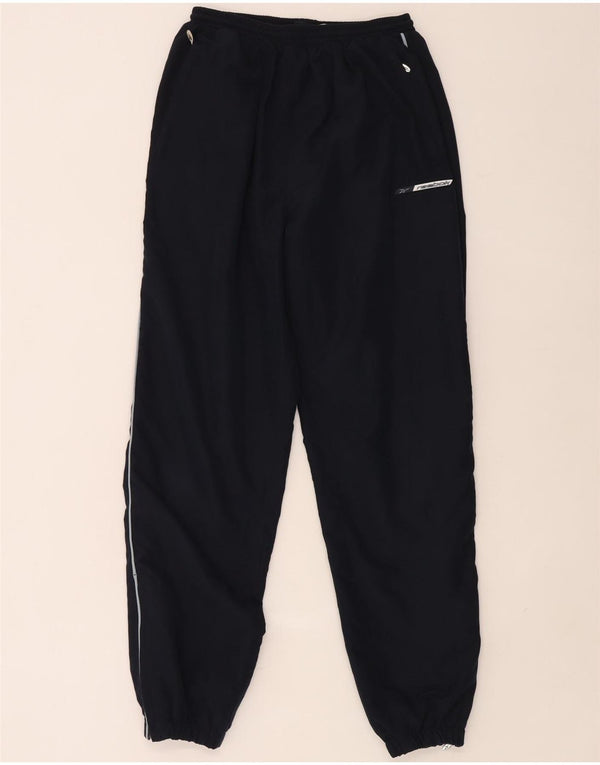 Reebok Mens Tracksuit Trousers Joggers XS Navy Blue Polyester