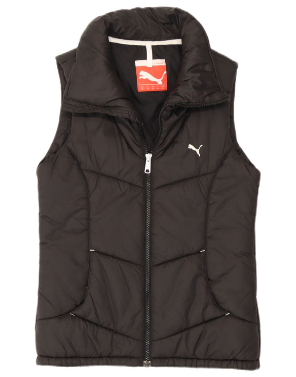 Puma Womens Padded Gilet UK 8 Small Black Polyamide Sports