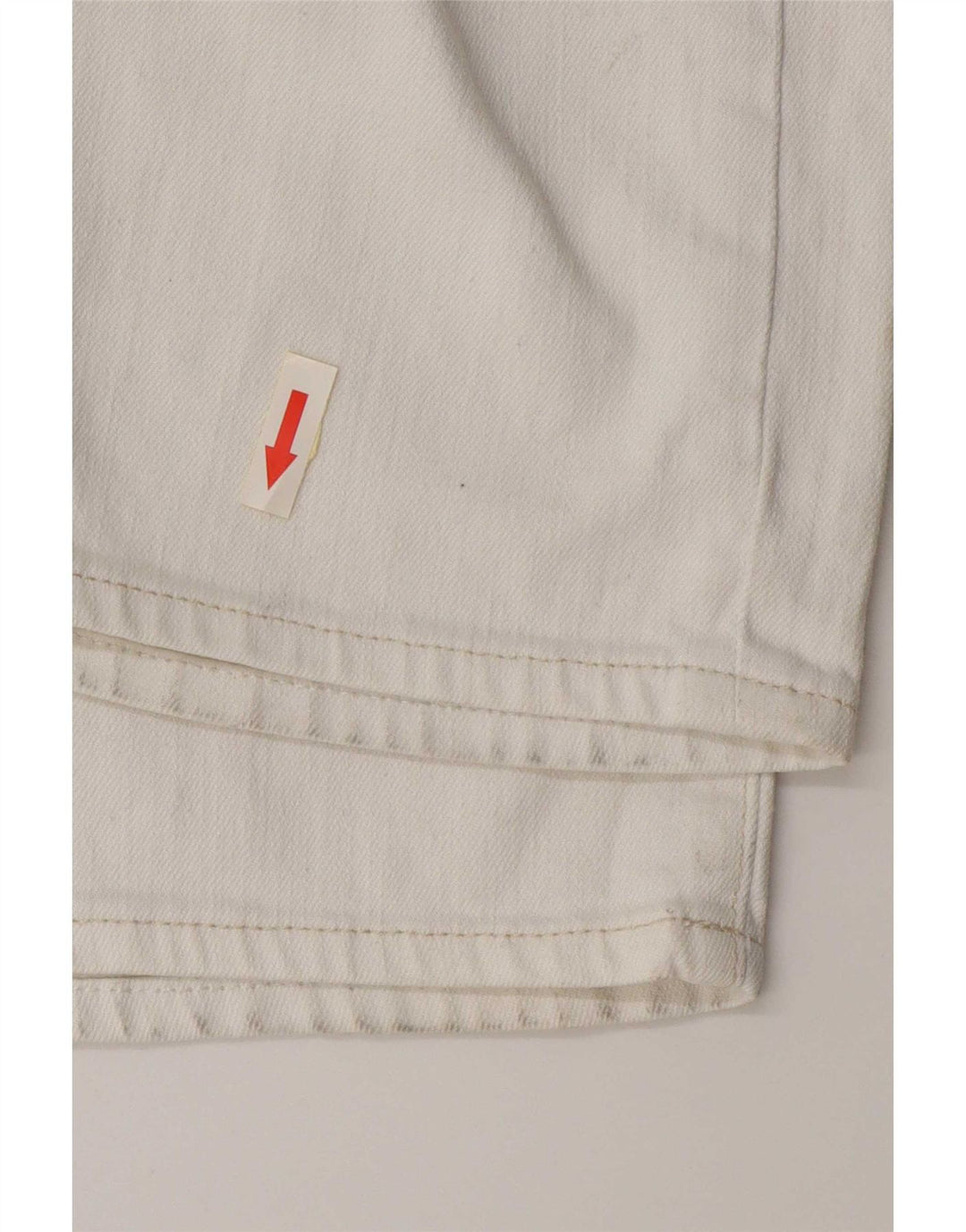 Calvin Klein Womens Slim Jeans W31 L34 White Cotton