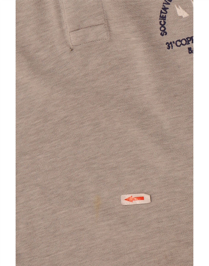 Marina Yachting Mens Polo Shirt Large Grey
