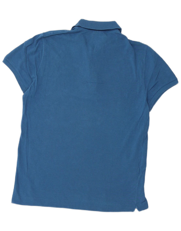 Lacoste Mens Slim Fit Polo Shirt Size 3 Small Blue Cotton