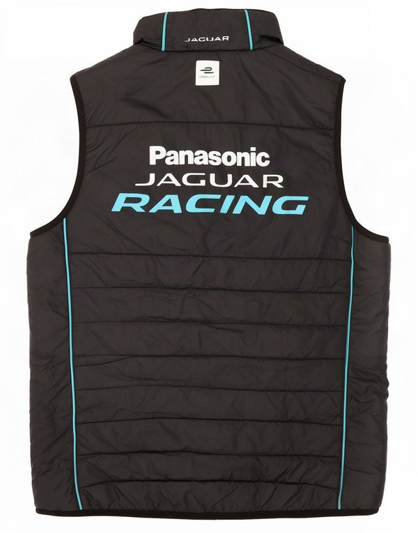 Puma Mens Graphic Padded Gilet UK 38 Medium Black Nylon