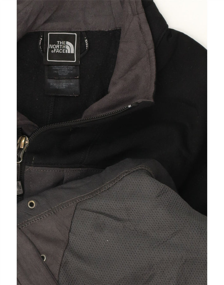 THE NORTH FACE Mens Tracksuit Top Jacket Medium Grey Colourblock Polyester